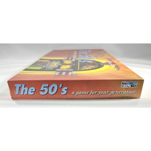 The 50's Board Game Monopoly Style Late For The Sky Complete - Picture 11 of 11